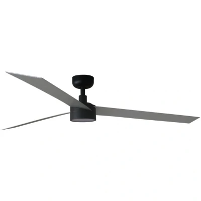 Image of Cruiser Extra Large Led Black DC Ceiling Fan 6 Speed, Aluminium Blade