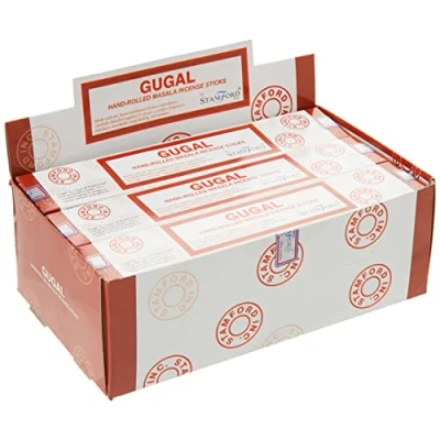 Image of STAMFORD INC 37271 Gugal Traditional Masala Incense, 15 Sticks x 12 Packs, One Size