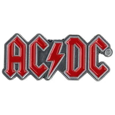 Image of AC/DC Red Logo Unisex Pin red, Zinc alloy,