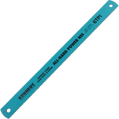 Image of Kennedy 14&quot;X1.1/4&quot;X6tpi HSS All Hard Hacksaw Blades