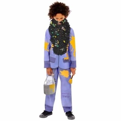 Image of Amscan 9916223 Kids Official Roald Dahl Mr Twit Boys World Book Day Costume Age: 6 8 Yrs