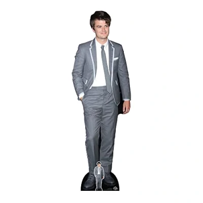 Image of STAR CUTOUTS Joe Keery Lifesize Cardboard Cutout With Mini Actor
