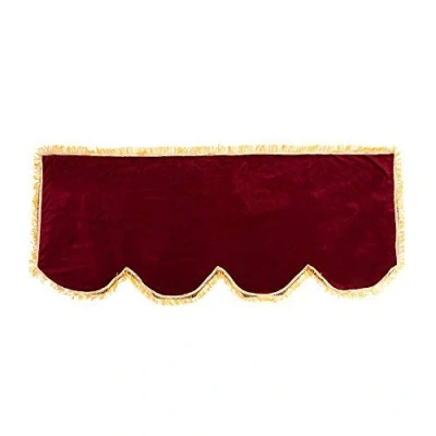 Image of Store Piano Keyboard Dust Protection, Velvet Decorative Cover for 61/88 Keys (61/88 Red)