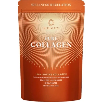 Image of Rituality Pure Bovine Collagen Peptides Powder for Women and Men, Type 1&amp; 3 Premium Hydrolysed Supplement, High Protein, Unflavoured, EU Sourced, Grass Fed