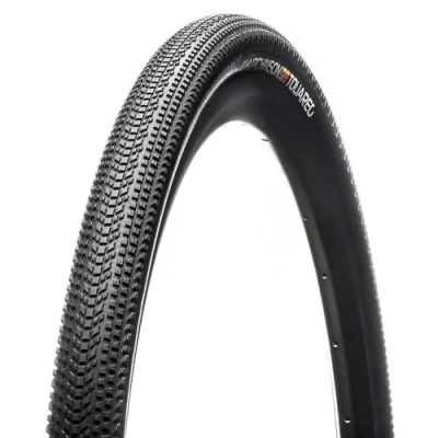 Image of HUTCHINSON 707301 Tire TOUAREG 700x40 TUBELESS READY PLEGABLE NEGRO, Black