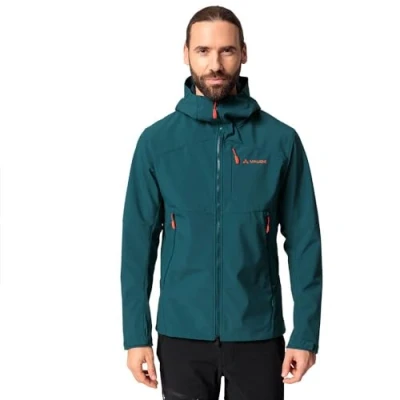 Image of VAUDE Men&#039;s Roccia Ii Softshell Jacket, Mallard Green, M
