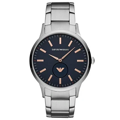 Image of Emporio Armani Men&#039;s Analog Quartz Watch with Stainless Steel Strap AR11137