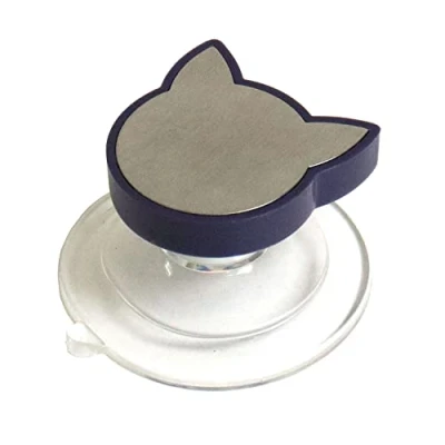 Image of Prym Pin Magnet, Metal, Silver, Clear, Plum, Blue, 45 x 25 mm