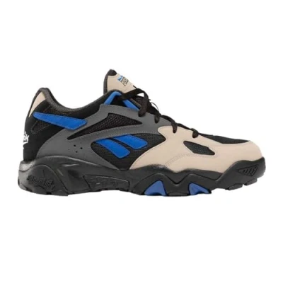 Image of Reebok Classic Preseason 94 Unisex Trainers, Size: 6.5, Ash grey/night black Leather and textile