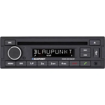 Image of Blaupunkt ESSEN200DAB Single Din Stereo with DAB+, Bluetooth, CD, USB &amp; AUX