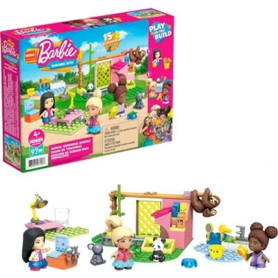 Image of Barbie Mega Construx Animal Grooming Station