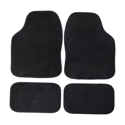 Image of Sakura CMS1BK Universal Carpet Car Mat Set Black