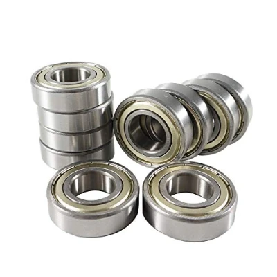 Image of 10 Pcs Deep Groove Ball Bearing Metal Double Shielded Steel Bearings 10mm x 26mm 8mm