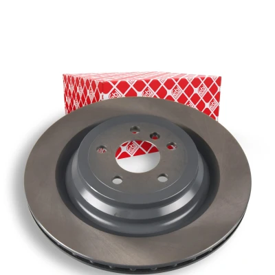 Image of 1664230212, 1664230700, A1664230212, A1664230700 Brake disc FEBI BILSTEIN 171491 Rear Axle 345mm 22mm 5 Hole 112mm internally vented Coated