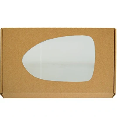Image of Less4spares Wing Mirror Glass Left Compatible with Kia Rio 2011 2017 STICK ON Passenger Near Side Blind Spot