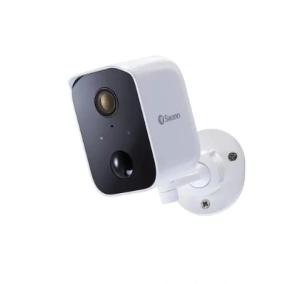Image of Swann CoreCam Wire Free 1080p Full HD Indoor &amp; Outdoor Waterproof rechargeable Security Camera With Night Vision, 2 way Talk Siren, Heat, Motion Person Detection, Cloud Local Recording