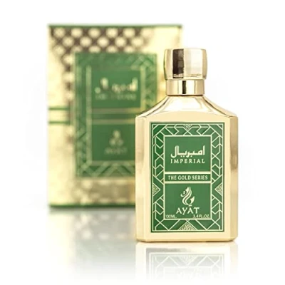 Image of Eau de Parfum The Gold Series IMPERIAL 100 ml Arabian Fragrance for Men and Women An Oriental Sensual Designed Made in Dubai (Imperial)