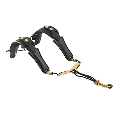 Image of LOVIVER Professional Sax Harness Saxophone Strap Shoulder for Alto/Tenor/Baritone Instrument Accessories