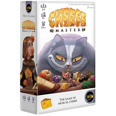 Image of Iello Cheese Master Card Game Ages 8+ 2 8 Players 10 Minutes Playing Time