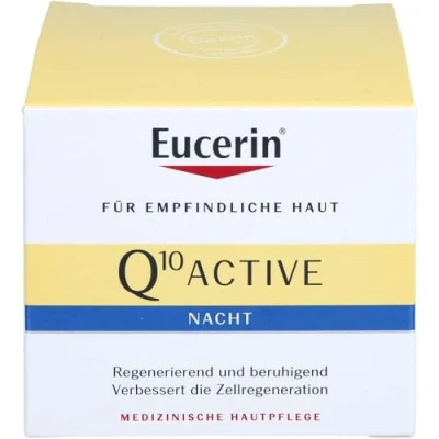 Image of Eucerin Q10 Active Anti Falten Nachtpflege Creme, 50 ml Cream