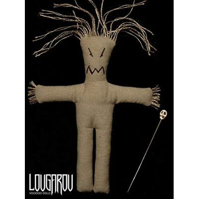 Image of Mad Mojo Voodoo Doll Raw Set with Needle and Ritual Instructions [English language not guaranteed]