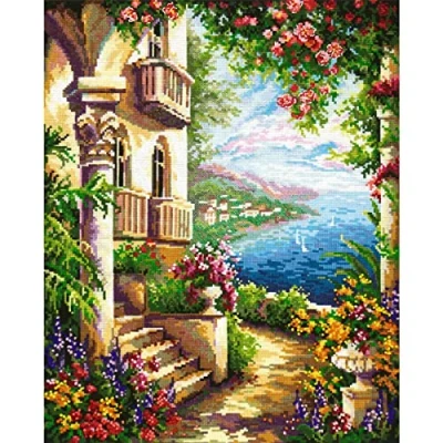 Image of Magic needle 48 05 ZW Zweigart Edition Counted Cross Stitch Kit Cotton Multi Coloured 33 x 40 cm