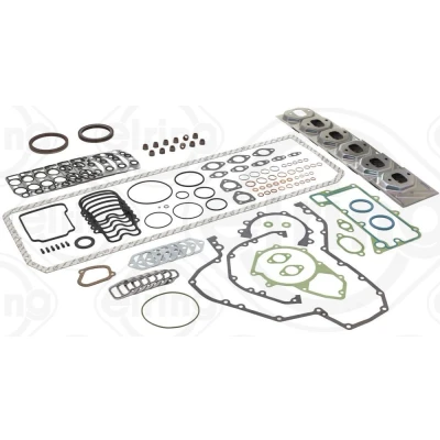 Image of OM447 Full Gasket set, engine ELRING 914.983 without sleeve seal with crankshaft seal, valve stem seals