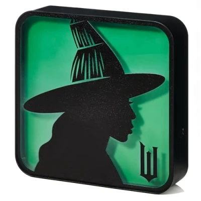 Image of numskull Acrylic Witch Desk Lamp Wall Light for Bedroom, Office, Home, Study, Work, Wicked Elphaba