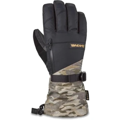 Image of Dakine Men&#039;s Titan Gore Tex Ski and Snowboard Gloves, Vintage Camo, Medium
