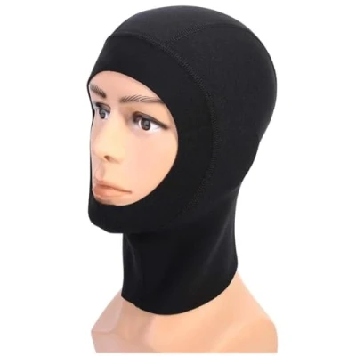 Image of VIFER Scuba Diving Cap 1mm/3mm Thermal Neoprene Warm Wetsuit Hood Hat for Snorkeling Surfing Swimming Spearfishing (L 1mm)