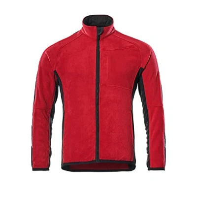 Image of Mascot 16003 302 0209 Hannover Unique Extended Back Fleece Jacket, Size 3XL, Red/Black