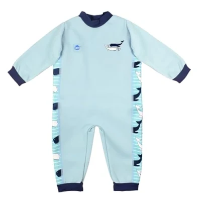 Image of Splash About Warm in One Baby Wetsuit, Vintage Moby 6 12 Months
