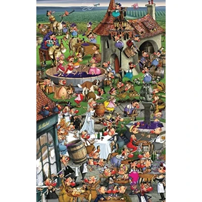 Image of Piatnik Ruyer Story of Wine 1000 Piece Austrian Jigsaw Puzzle by