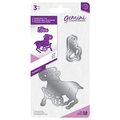 Image of Crafters Companion Gemini Zodiac 3 in1 Die Set Aries