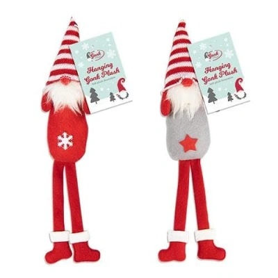 Image of Christmas Gonk Plush Hanging Decoration 31cm