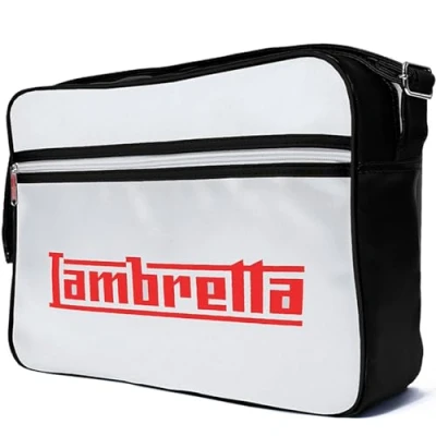 Image of Lambretta Classic Retro Messenger Shoulder Laptop Tablet Body Strap Bag