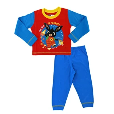 Image of TDP Textiles Bing Rocket Boys Pyjamas 18 24 Months Blue