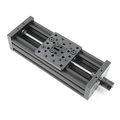 Image of Zeberoxyz 200mm 4080U Z Axis Screw Slide Table Linear Actuator Kit Module for 3D Printer and DIY CNC Router Parts X Y (200mm)