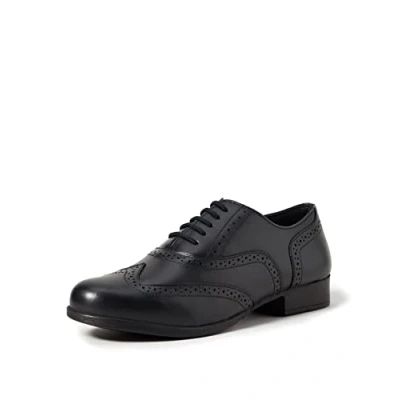 Image of Hush Puppies Men&#039;s Oaken Brogues, Black (Black Black), 7 UK