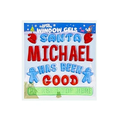 Image of Personalised Window Gels (Michael)