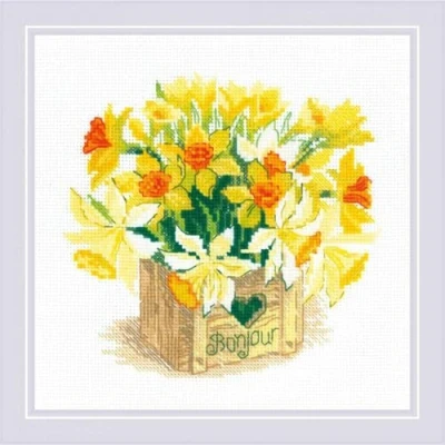 Image of RIOLIS Cross Stitch Kit 1825 Bonjour