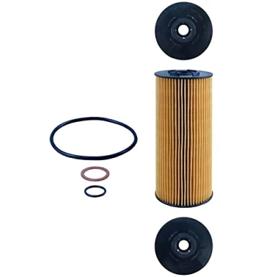 Image of 79618315, OX137D2ECO Oil Filter MAHLE ORIGINAL OX 137D2 Insert MERCEDES BENZ: LK/LN2, UNIMOG
