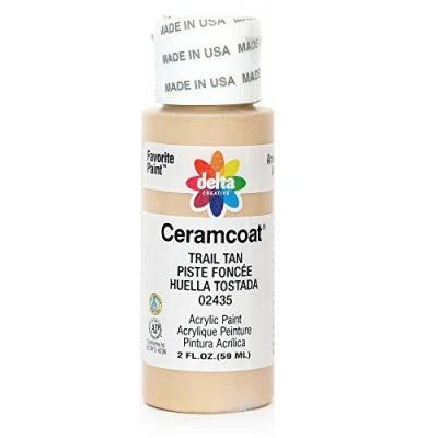 Image of Ceramcoat Acrylic Paint 2 Ounces Trail Tan/Opaque