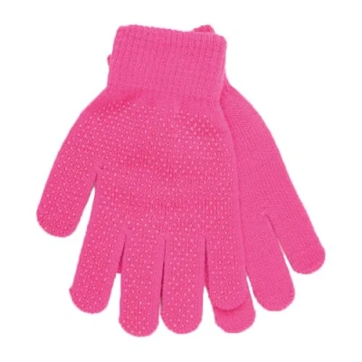 Image of undercover lingerie 3 Pairs Ladies Thermal Magic Gripper Gloves GL740 Pink
