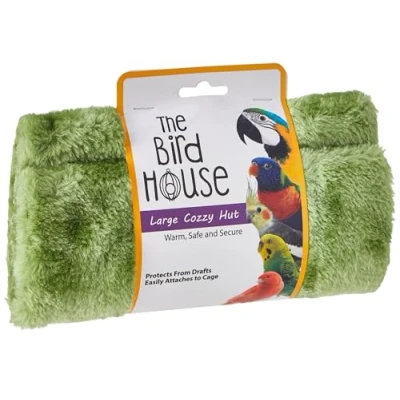 Image of The Bird House Cozzzy Hut/House For Birds Large,Yellow