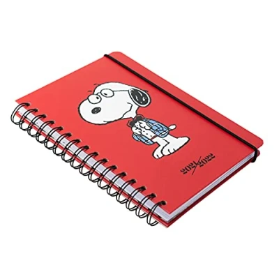 Image of Grupo Erik: Official Snoopy Academic Diary 2021 2022 A5 Week to View 12 Months Mid Year August July