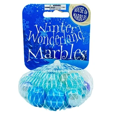 Image of House of Marbles Winter Wonderland Net Bag Marble