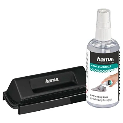 Image of Record Cleaning Kit for Vinyl LP brush and Fluid
