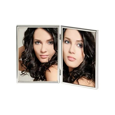 Image of walther Design Picture Frame Silver 2X 13x18 cm Chloe Portrait WD218S