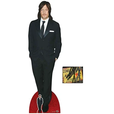 Image of Fan Pack Norman Reedus Lifesize and Mini Cardboard Cutout/Standup Includes 8x10 Star Photo